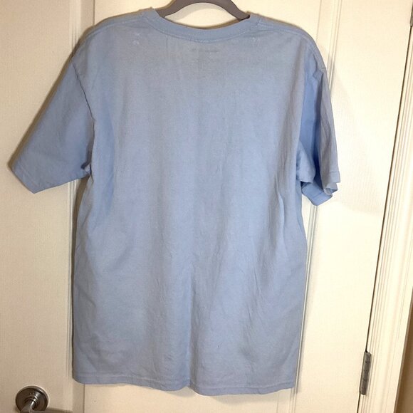 SpongeBob SquarePants Men's Women's Blue Graphic T-Shirt Size L Nickelodeon - Picture 4 of 5